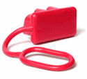 SB50 SR50 END CAP RED RUBBER